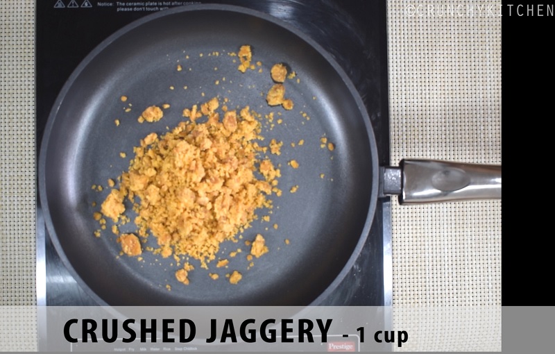 crushed jaggery