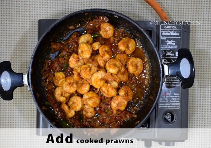 Spicy Prawn Masala 