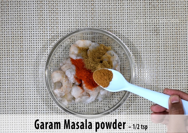 Spicy Prawn Masala