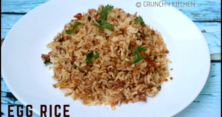 Egg Rice Recipe/Lunch Box Recipes