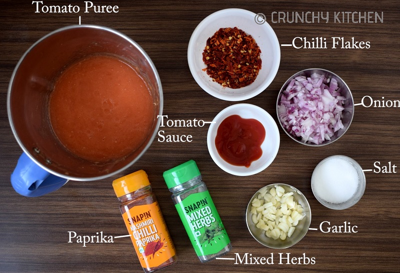 Homemade pizza sauce 