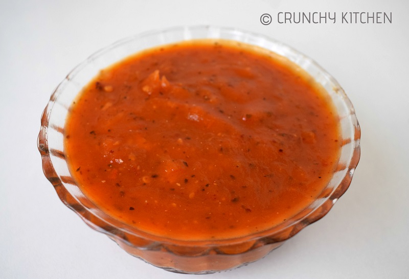 Homemade pizza sauce 