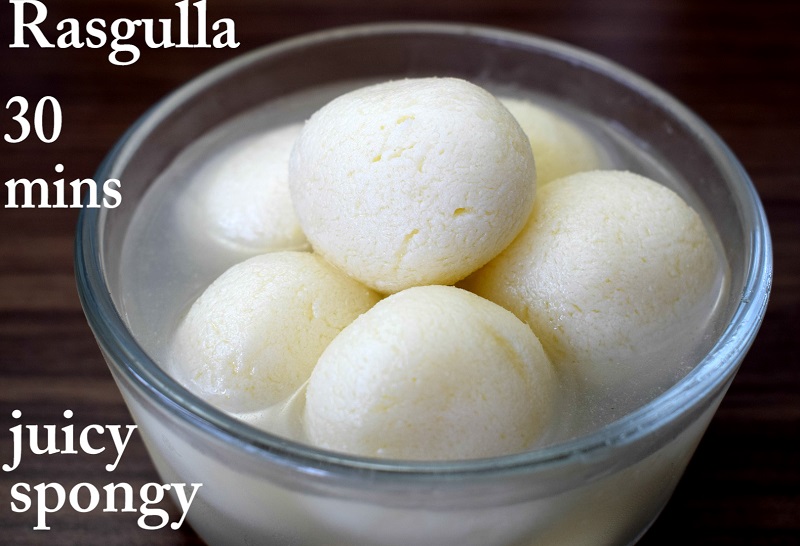 Rasgulla Recipe Bengali Rasgulla How To Make Sponge Rasgulla Crunchy Kitchen