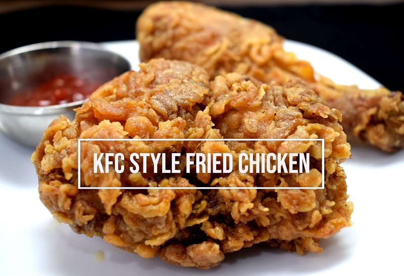 KFC fried chicken recipe - Swasthi's Recipes