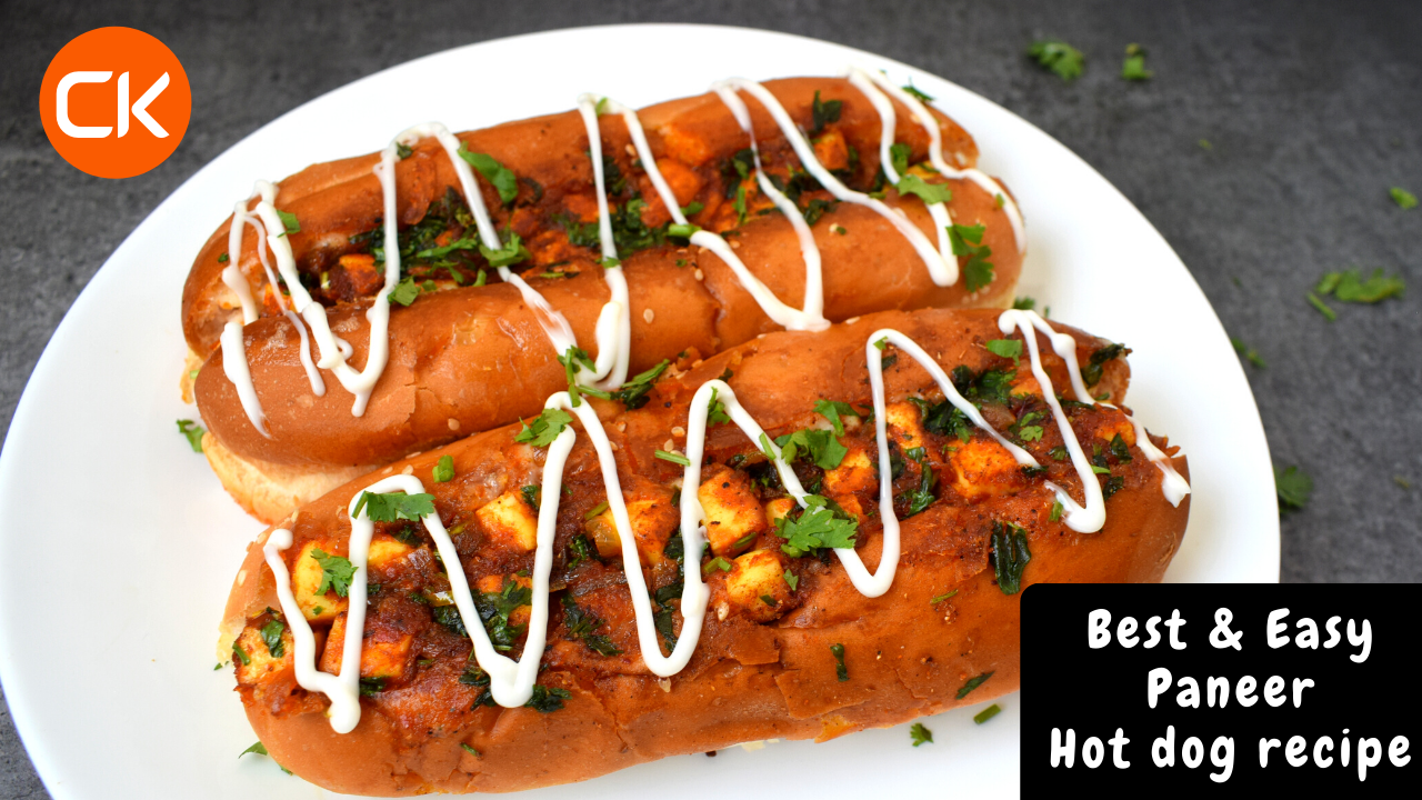 Paneer Hot dog